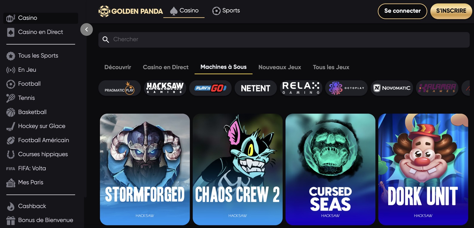 casino golden panda